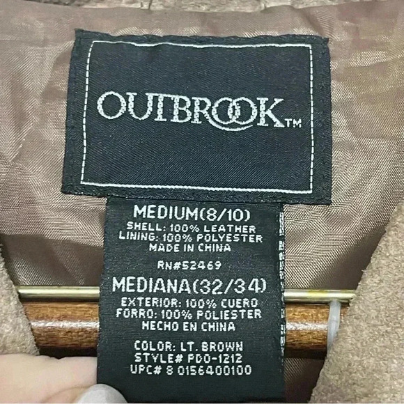 OutBrook ~ Women's Suede Outer Stitch Jacket ~ Size Medium (Beth Dutton Vibes) - Picture 7 of 7